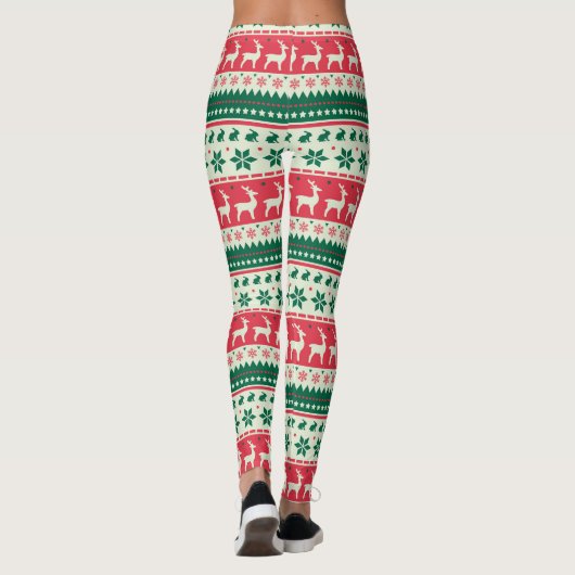 Weihnachtsgeburten Leggings (Rückseite)