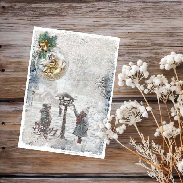 Weihnachtsgeburten - Scrapbook Paper (Von Creator hochgeladen)