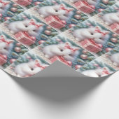 Weihnachtsgeburtenpapier Geschenkpapier (Ecke)