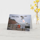 Weihnachtsgeburtskarte, individuell anpassbar karte (Gelbe Blume)