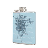 Weihnachtsgeburtspasseln blau-neutral flachmann (Links)