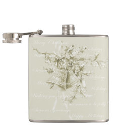 Weihnachtsgeburtspasseln neutral flachmann