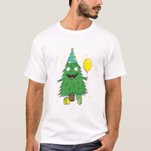 Weihnachtsgeburtstags-Baum T-Shirt