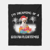 Weihnachtsgedankenfamilie Fleecedecke (Vorderseite)