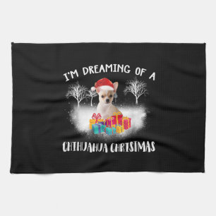 Weihnachtsgedankenfamilie Geschirrtuch