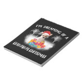 Weihnachtsgedankenfamilie Notizblock (Rotiert)