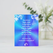 Weihnachtsgedicht Deutsch , Postkarte hinzufügen (Stehend Vorderseite)