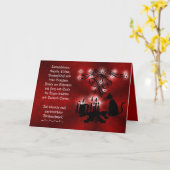 Weihnachtsgedicht Deutsch , Text hinzufügen Karte (Gelbe Blume)