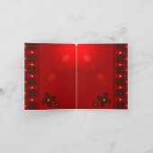 Weihnachtsgedicht Deutsch , Text hinzufügen Karte (Innenseite)