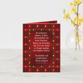 Weihnachtsgedicht Deutsch , Text hinzufügen Karte (Gelbe Blume)