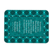 Weihnachtsgedicht Deutsch , Text hinzufügen Magnet (Horizontal)