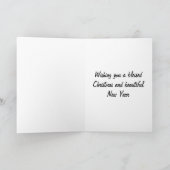 Weihnachtsgedicht-Karte Feiertagskarte (Innenseite)