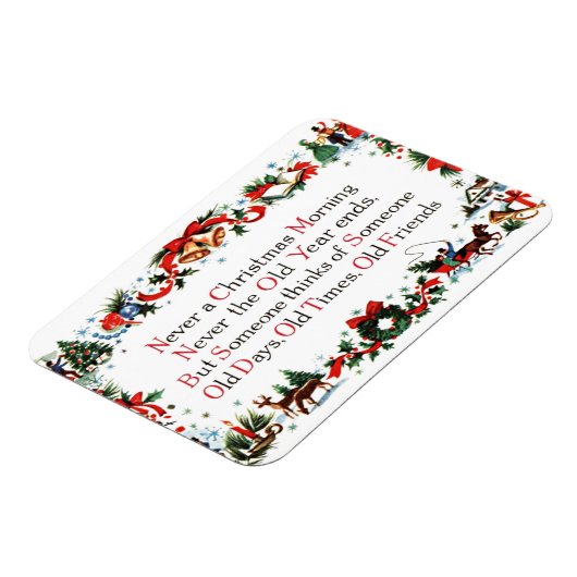 Weihnachtsgedicht Magnet (Linke Seite)