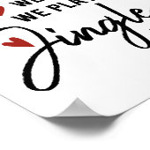 Weihnachtsgedicht // Weihnachtsdekor Poster (Ecke)