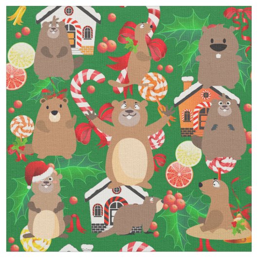 Weihnachtsgeflecht Stoff (Nahaufnahme)