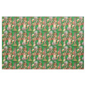 Weihnachtsgeflecht Stoff (Fat Quarter (45,7 x 55,9 cm))