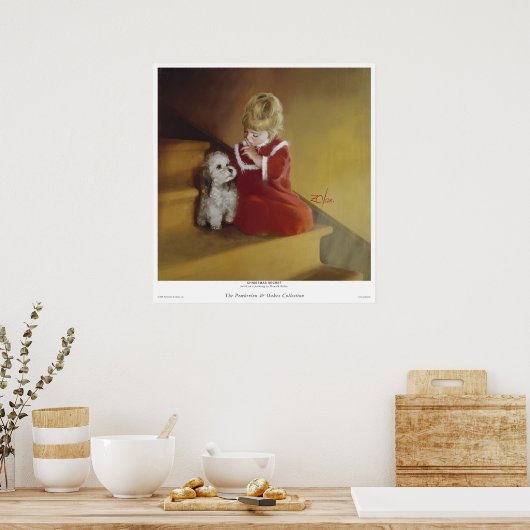 Weihnachtsgeheimnis Poster (Küche)