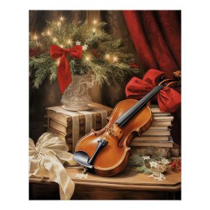 Weihnachtsgeigenmusik Poster