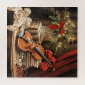 Weihnachtsgeigenmusik Puzzle (Horizontal)