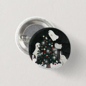 Weihnachtsgeist Button (Vorne & Hinten)