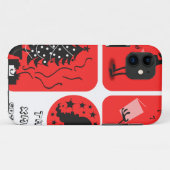 Weihnachtsgeist Case-Mate iPhone Hülle (Rückseite (Horizontal))