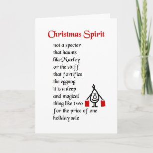 Weihnachtsgedicht Karten | Zazzle.de