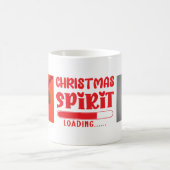 Weihnachtsgeist-Foto Kaffeetasse (Mittel)