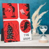 Weihnachtsgeist Fotoplatte (Seite)