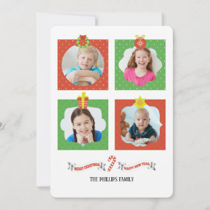 Weihnachtsgeist Fotorahmen Weihnachtskarte Einladung