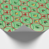 Weihnachtsgeist Geschenkpapier (Ecke)