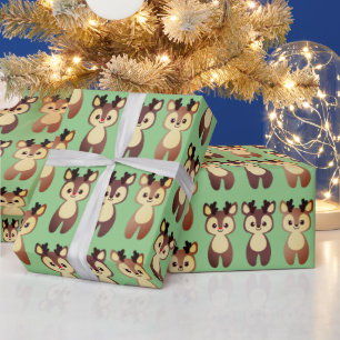 Weihnachtsgeist Geschenkpapier