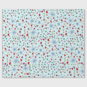 Weihnachtsgeist Geschenkpapier (Flach)