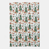 Weihnachtsgeist Geschirrtuch (Vertikal)