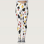 Weihnachtsgeist Leggings (Vorderseite)