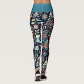 Weihnachtsgeist Leggings (Rückseite)