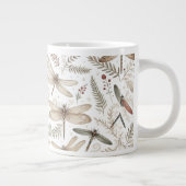 Weihnachtsgeist Libellen Jumbo-Tasse (Rechts)