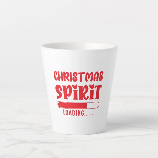 Weihnachtsgeist Milchtasse (Vorderseite)