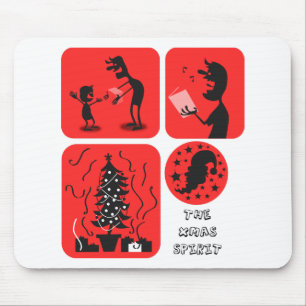Weihnachtsgeist Mousepad
