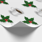 Weihnachtsgeist, Niedlich, Wrapping Paper Geschenkpapier (Ecke)
