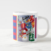 Weihnachtsgeist-Tasse Jumbo-Tasse (Rechts)