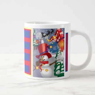 Weihnachtsgeist-Tasse Jumbo-Tasse