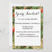 Weihnachtsgeister Gegenwart Illustration Scrooge Einladung (Vorderseite)