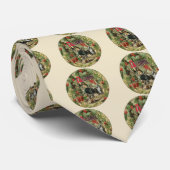 Weihnachtsgeister Gegenwart Illustration Scrooge Krawatte (Gerollt)