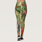 Weihnachtsgeister Gegenwart Illustration Scrooge Leggings (Rückseite)