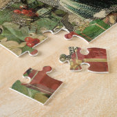 Weihnachtsgeister Gegenwart Illustration Scrooge Puzzle (Seite)