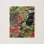 Weihnachtsgeister Gegenwart Illustration Scrooge Puzzle (Vertikal)