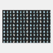 Weihnachtsgeister Geschenkpapier Set (Vorderseite 2)