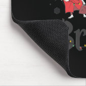 Weihnachtsgeister hell machen mousepad (Ecke)