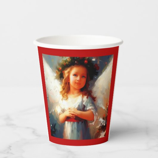 Weihnachtsgel 1 pappbecher (Vorderseite)