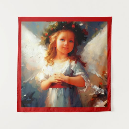 Weihnachtsgel 1 wandteppich (Vorderseite)